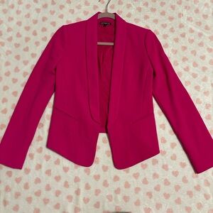 Express blazer hot pink size 0